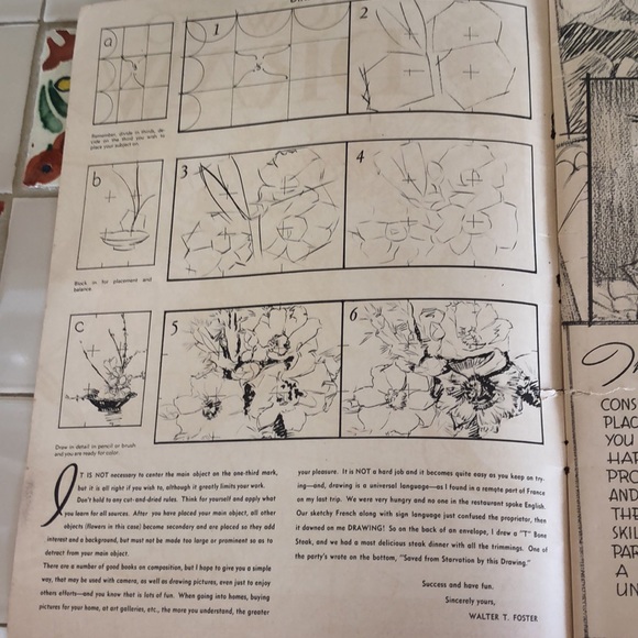 Vtg walter foster drawing magazines - Picture 7 of 12